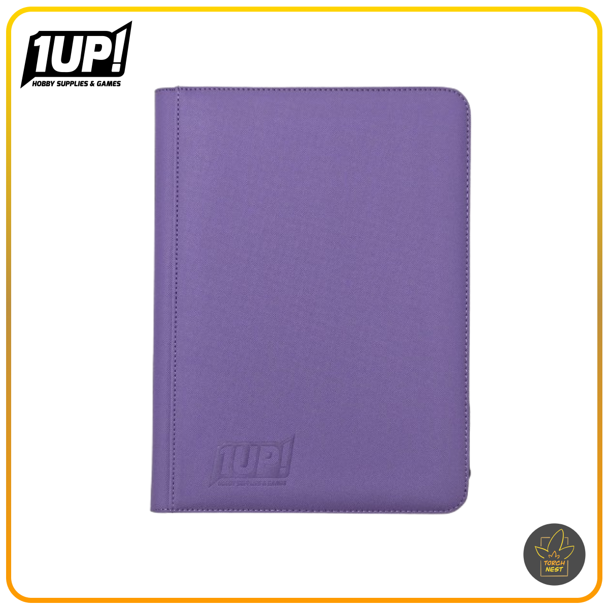 1UP! 9 Pocket Zipper Binder