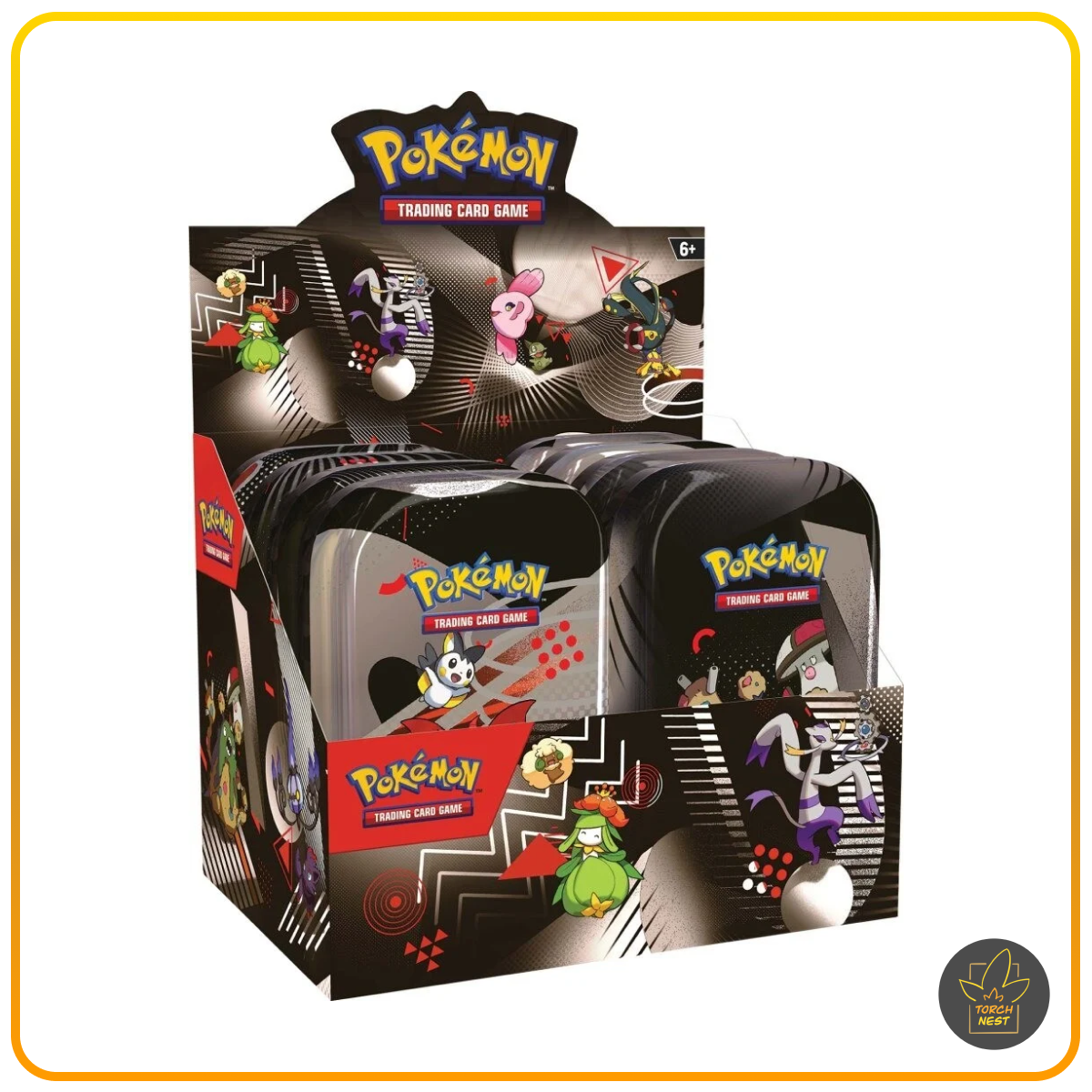 pokemon cards delivery PRE-ORDER] Pokemon TCG Q3 Mini Tin – Torch Nest