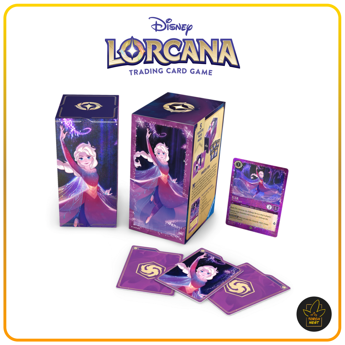 PRE-ORDER] Disney Lorcana TCG: Fabled Elsa Gift Box – Torch Nest