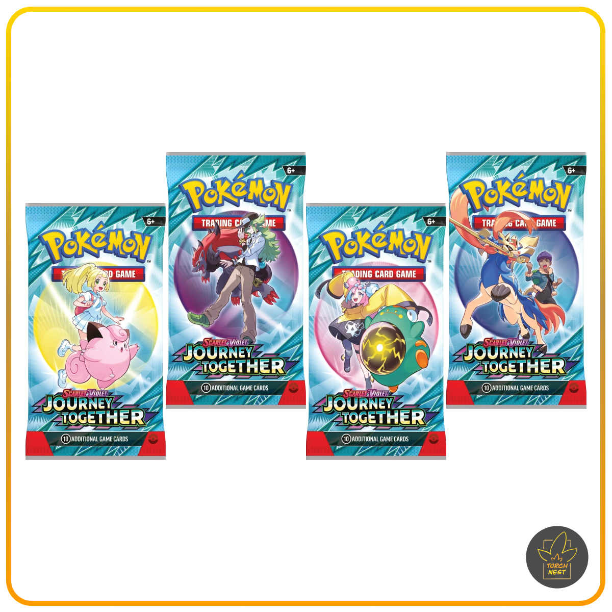 Pokmon TCG: Scarlet & Violet - Journey Together Booster Pack Torch Nest Pokmon TCG: Scarlet & Violet - Journey Together Booster Pack Torch Nest