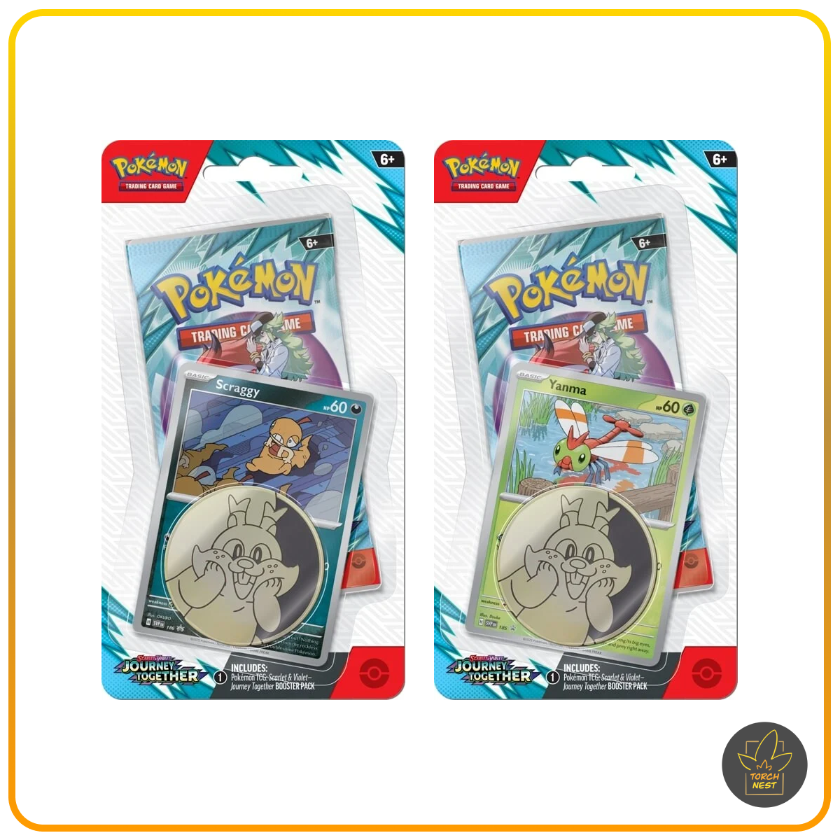 Pokémon TCG: Scarlet & Violet - Journey Together Checklane Blister