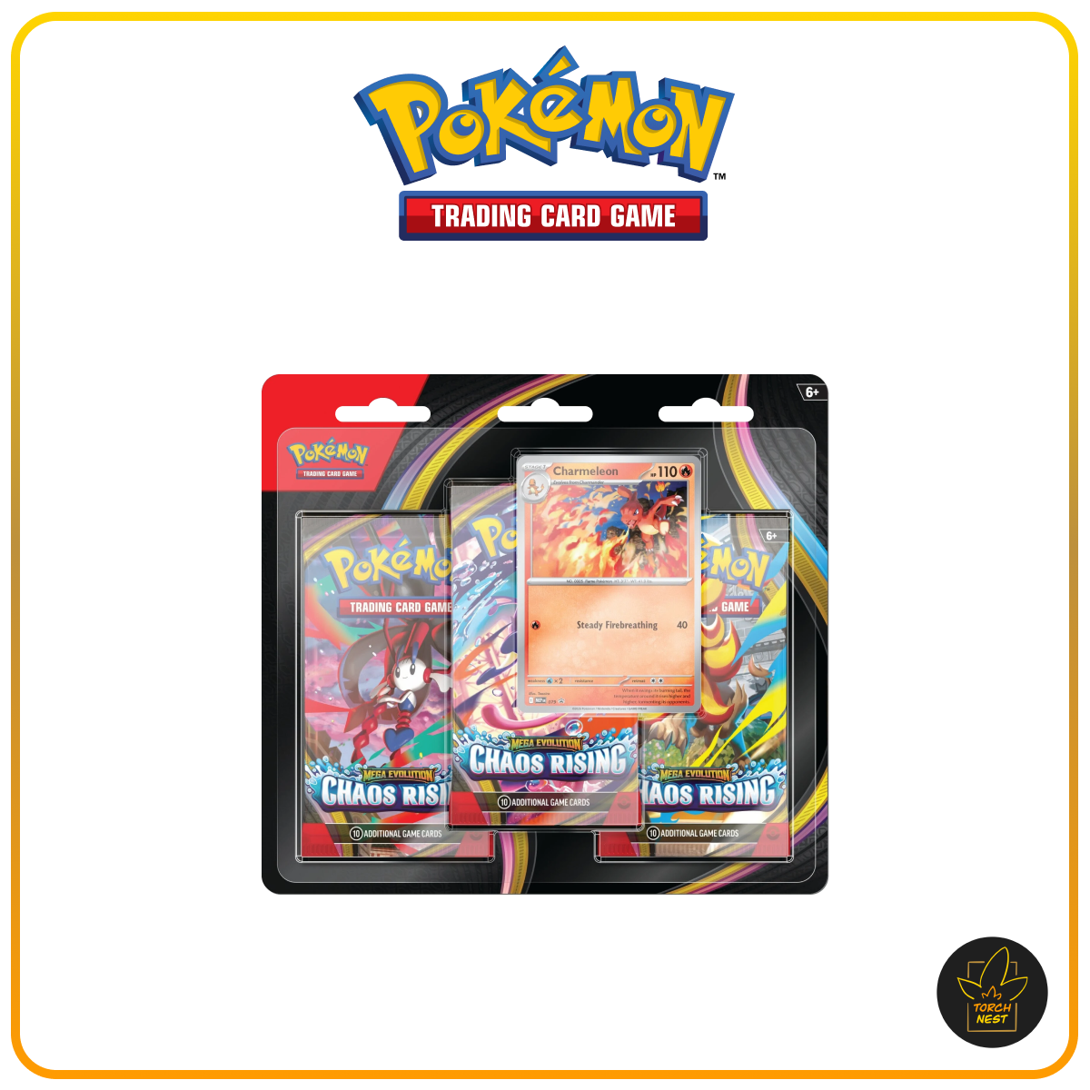 Pokémon TCG: Chaos Rising 3-Pack Blister