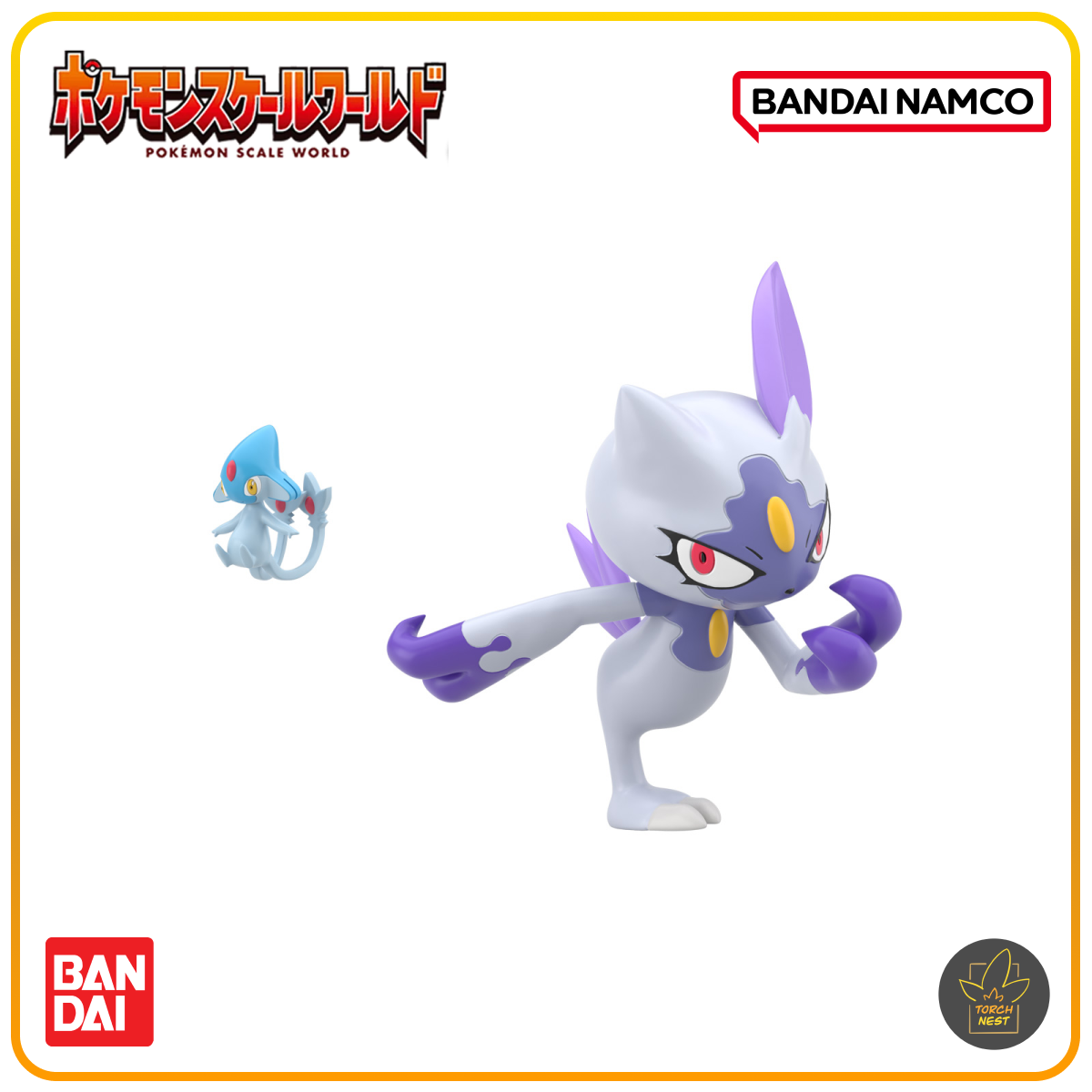 Pokémon Scale World Hisui Region Azelf & Hisuian Sneasel