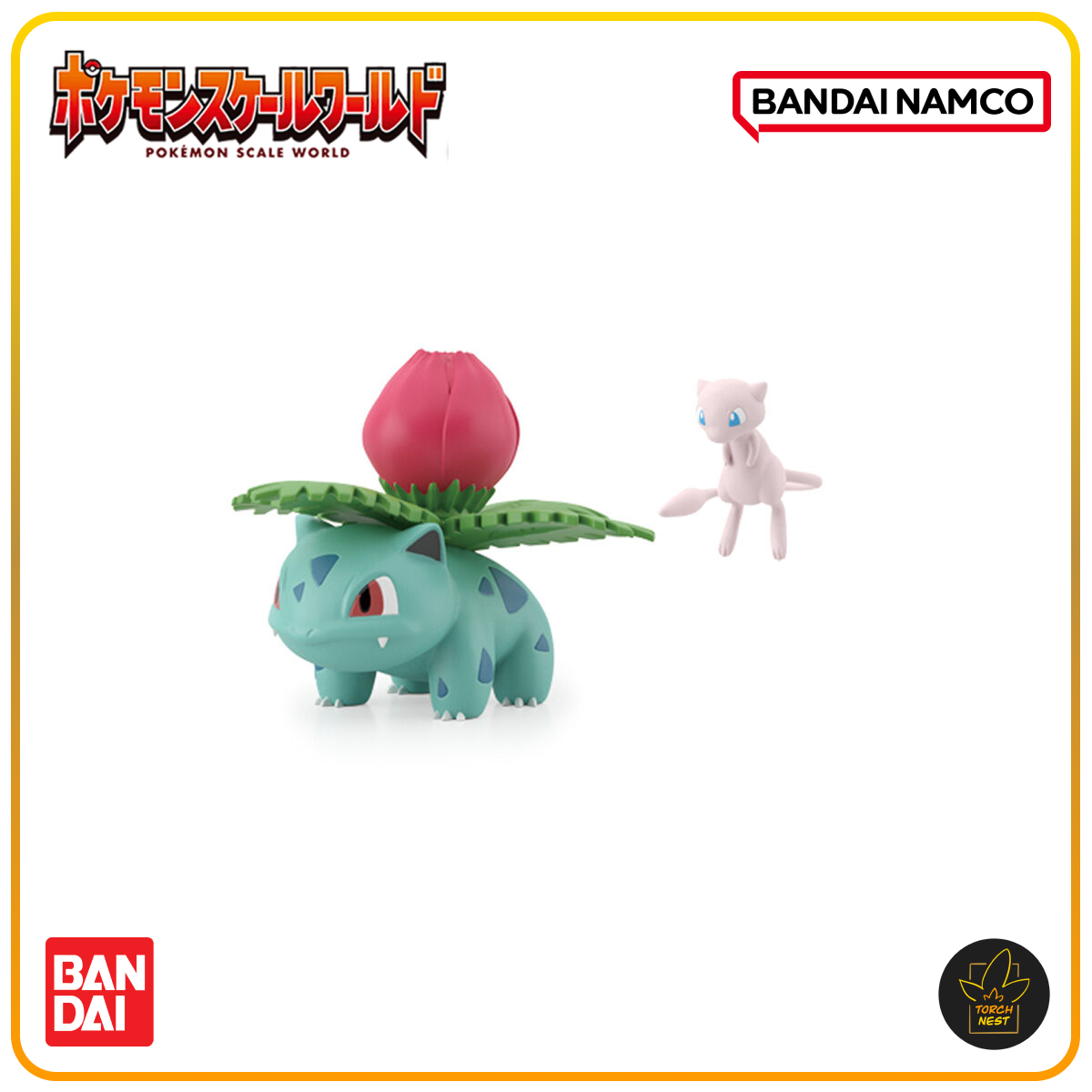 Pokemon Scale World 04 Kanto Region Mew & Ivysaur
