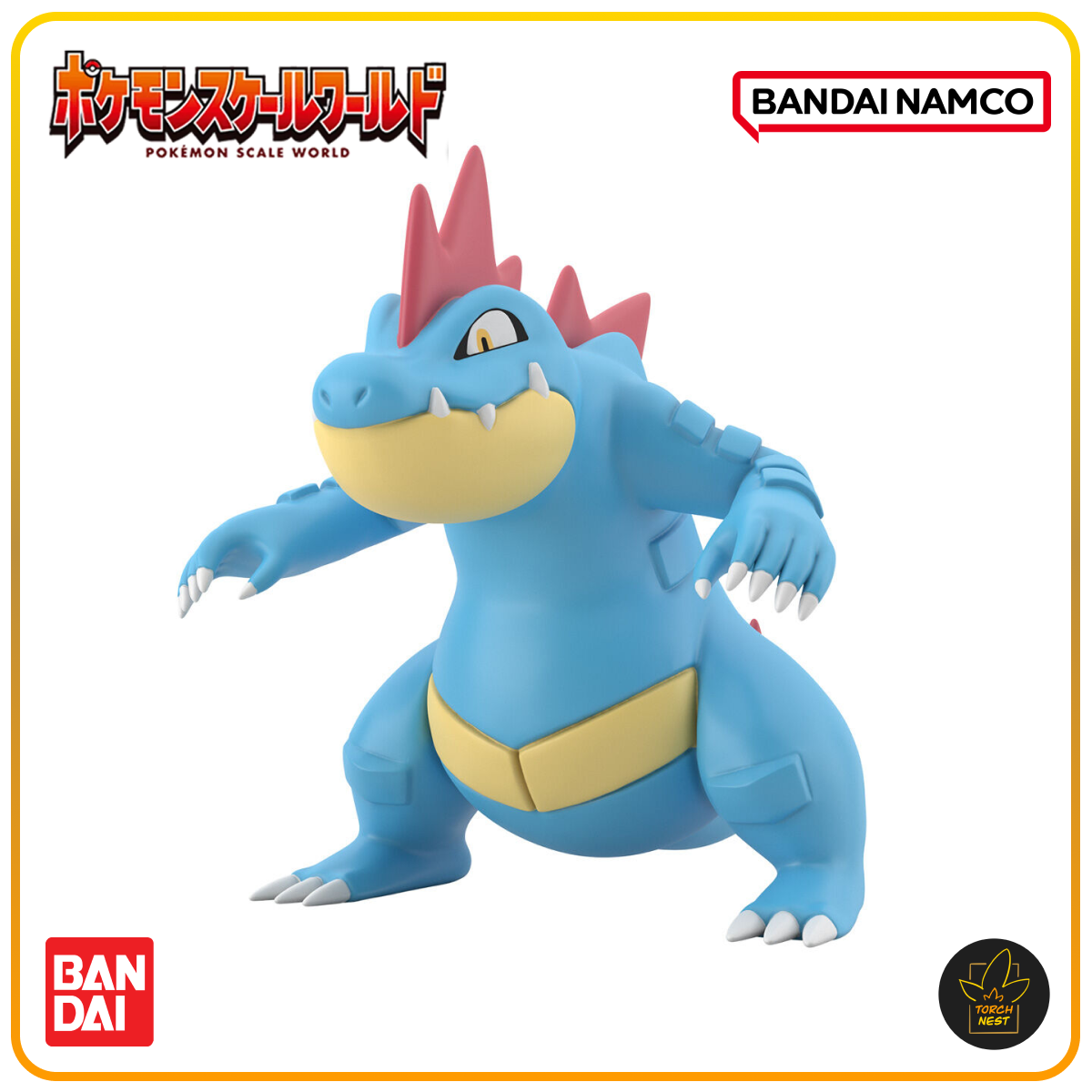 Pokemon Scale World 18 Johto Region Feraligatr