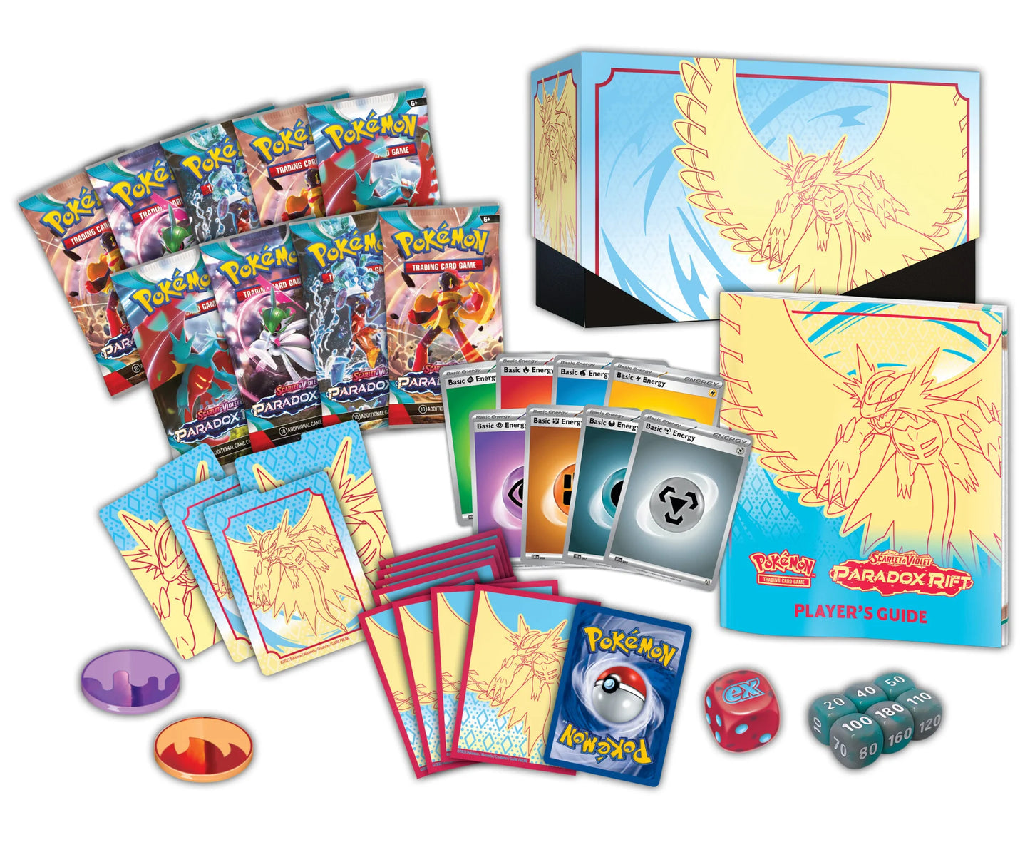 Pokémon TCG: Scarlet & Violet - Paradox Rift Elite Trainer Box (Roaring Moon)