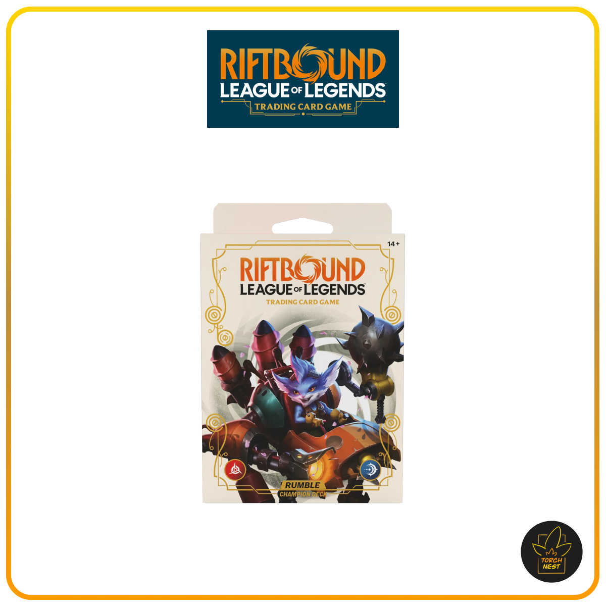 Riftbound: League of Legends TCG Spiritforged Champion Deck: Rumble