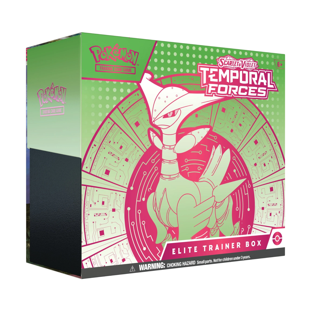 Pokémon TCG: Scarlet & Violet - Temporal Forces Elite Trainer Box (Iron Leaves)