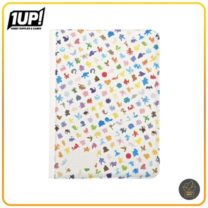 1UP! 151 9 Pocket Zipper Binder
