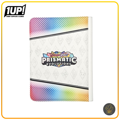 1UP! Prismatic Evolutions 9 Pocket Zipper Binder