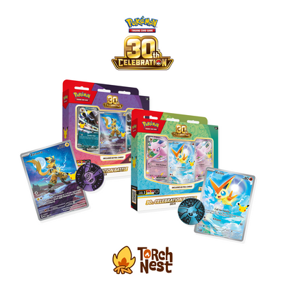 [PRE-ORDER] Pokémon TCG: 30th Celebration Espeon ex & Umbreon ex Battle Decks
