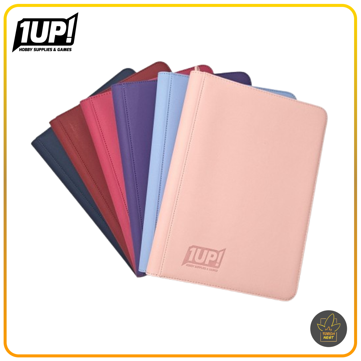 1UP! 9 Pocket Zipper Binder
