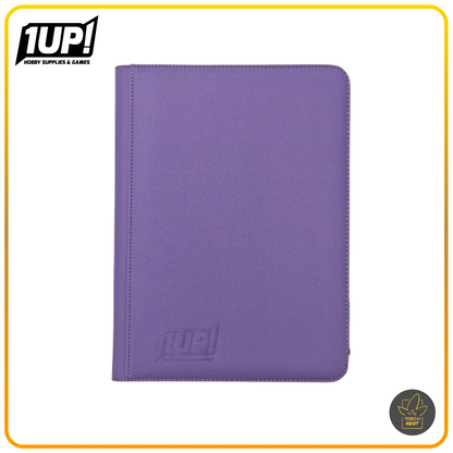 1UP! 9 Pocket Zipper Binder