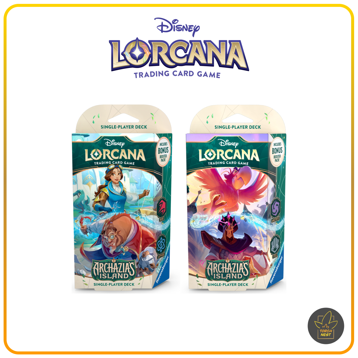 [PRE-ORDER] Disney Lorcana TCG: Archazia's Island Starter Decks