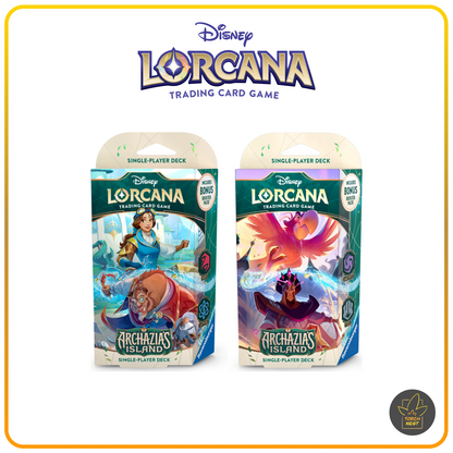 [PRE-ORDER] Disney Lorcana TCG: Archazia's Island Starter Decks