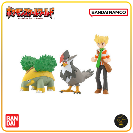 [PRE-ORDER] Pokemon Scale World Sinnoh Region Barry & Grotle & Staraptor