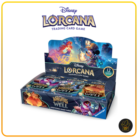 Disney Lorcana Trading Card Game tagged "Booster Box" Torch Nest Disney Lorcana Trading Card Game tagged "Booster Box" Torch Nest