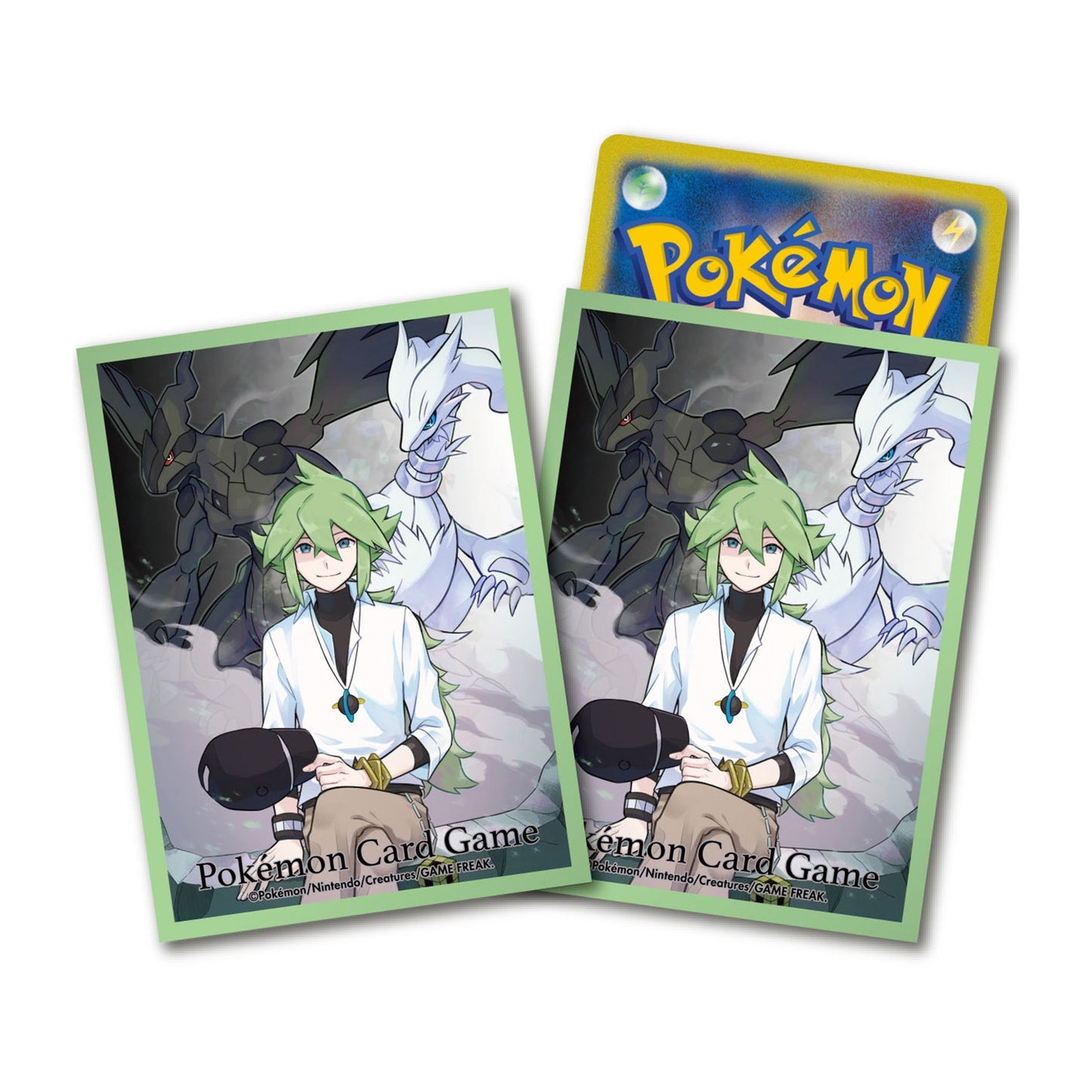 Pokémon TCG Card Sleeves - N & Reshiram & Zekrom