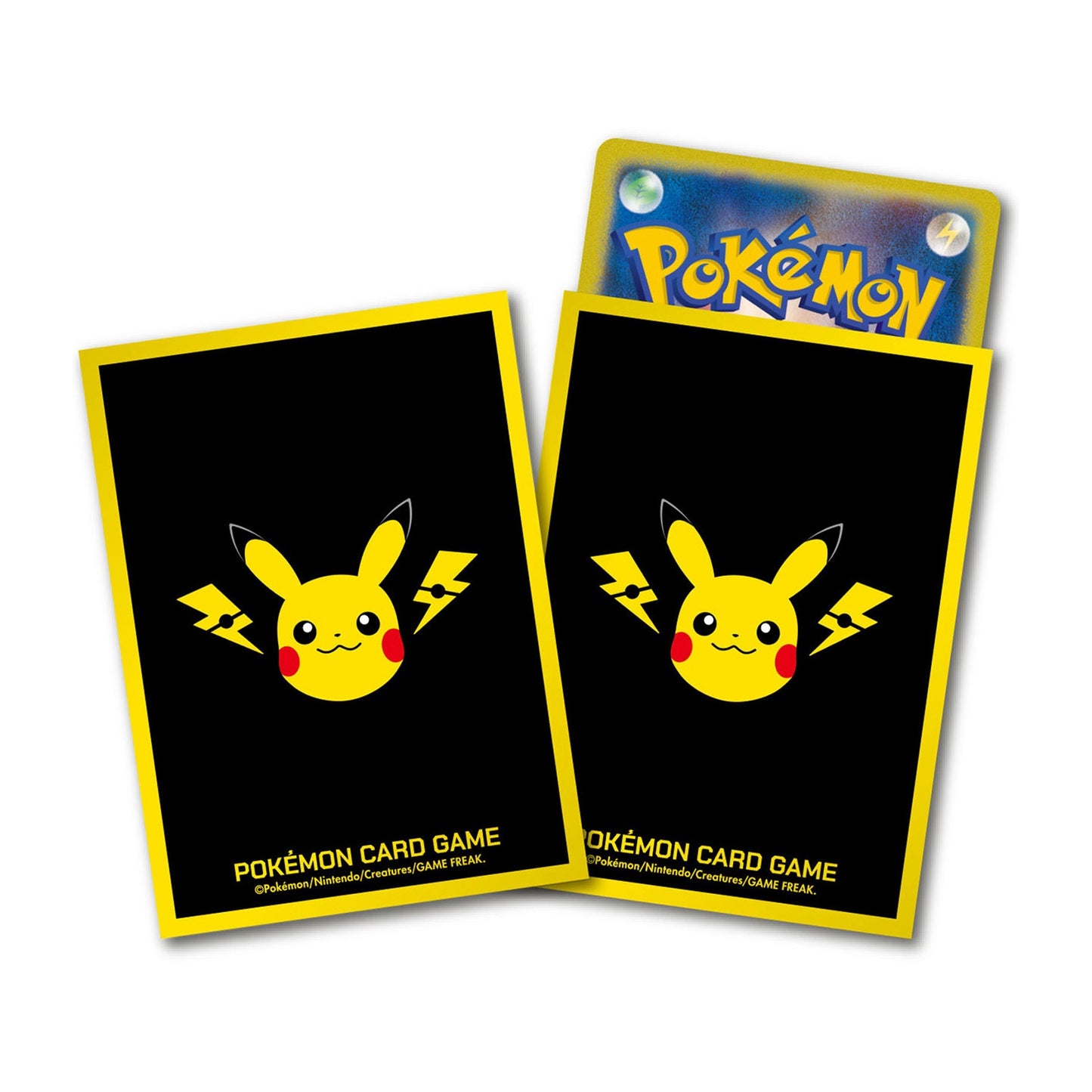 Pokémon TCG Card Sleeves - Pikachu and Thunder
