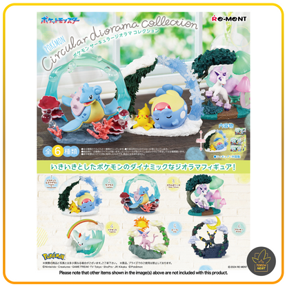 Re-Ment Pokémon Circular Diorama Collection (Blind Box)