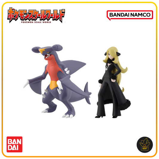 [PRE-ORDER] Pokemon Scale World Sinnoh Region Cynthia & Garchomp