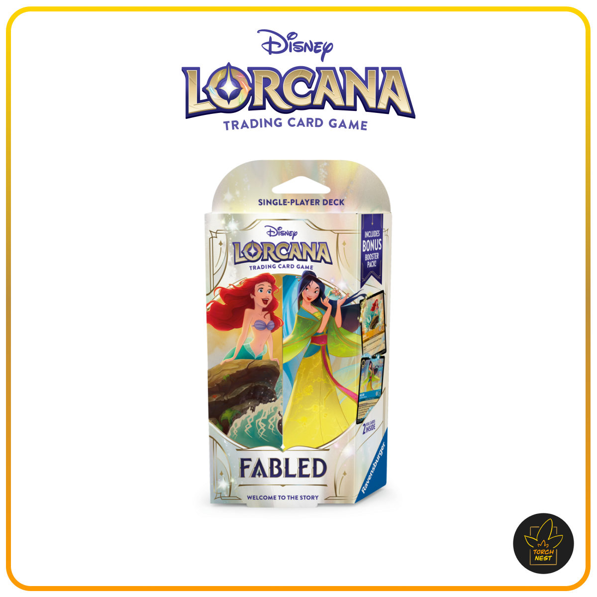 [PRE-ORDER] Disney Lorcana TCG: Fabled Starter Decks