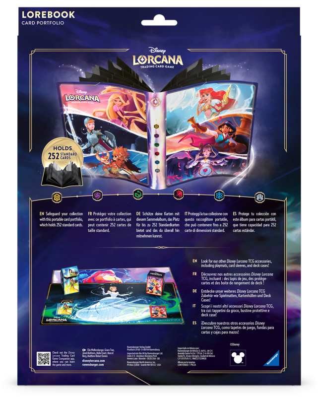 [PRE-ORDER] Disney Lorcana TCG: Fabled Princess Binder (9-Pocket)