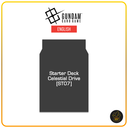 [PRE-ORDER] [EN] Gundam Card Game Starter Deck Celestial Drive [ST07]