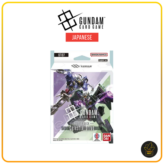 [PRE-ORDER] [JP] Gundam Card Game Starter Deck Celestial Drive [ST07]