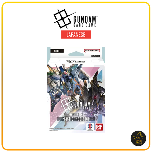 [PRE-ORDER] [JP] Gundam Card Game Starter Deck Flash of Radiance [ST08]