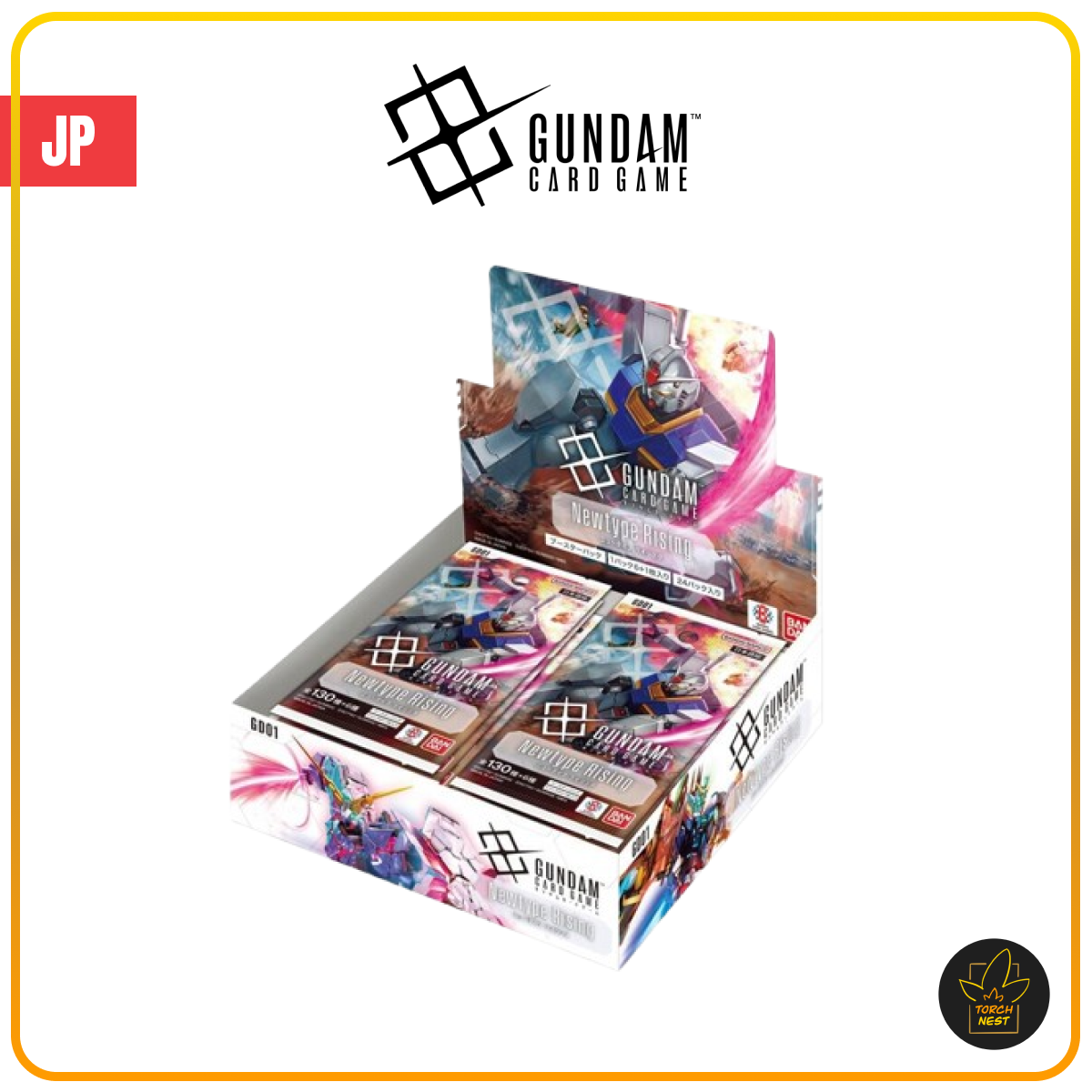 [PRE-ORDER] [JP] Gundam Card Game Newtype Rising [GD01] Booster Box