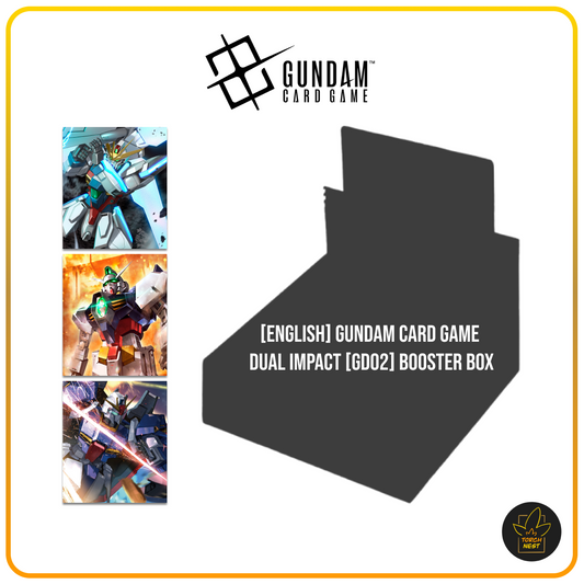 [PRE-ORDER] [EN] Gundam Card Game Dual Impact [GD02] Booster Box