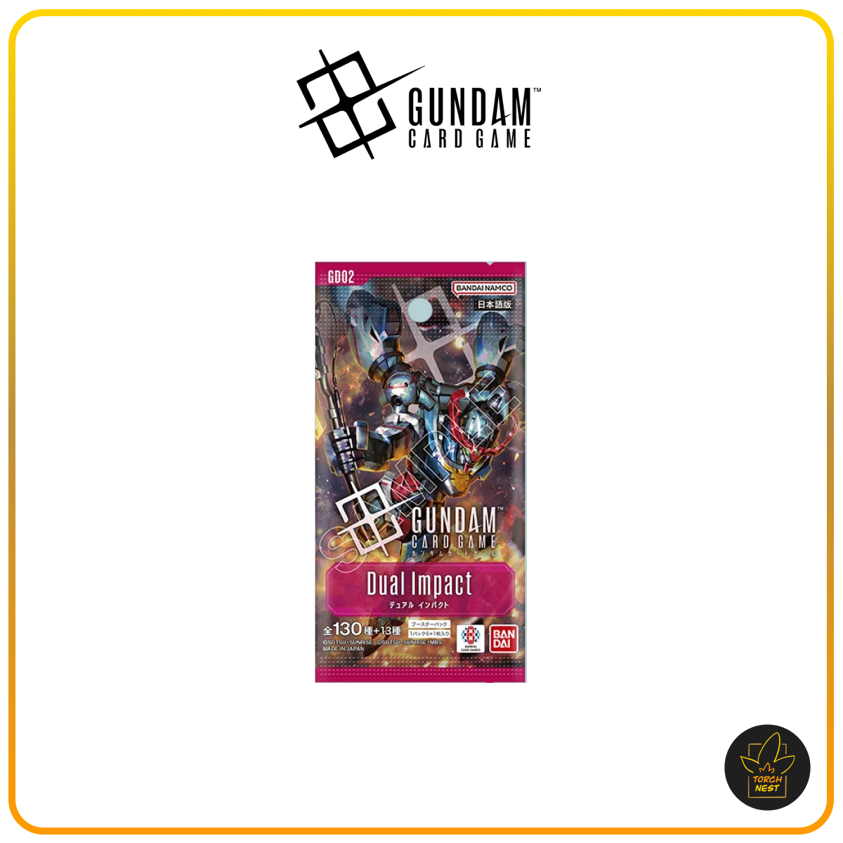 [PRE-ORDER] [JP] Gundam Card Game Dual Impact [GD02] Booster Box