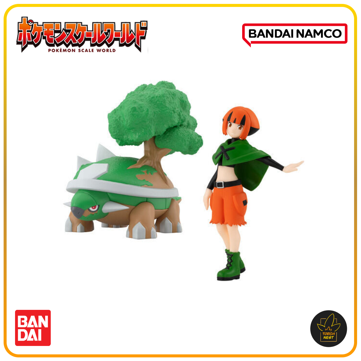 [PRE-ORDER] Pokemon Scale World Sinnoh Region Gardenia & Torterra