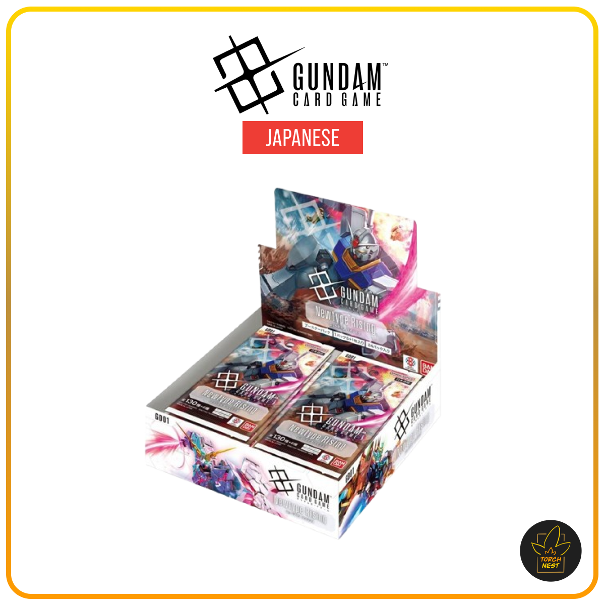 [JP] Gundam Card Game Newtype Rising [GD01] Booster Box