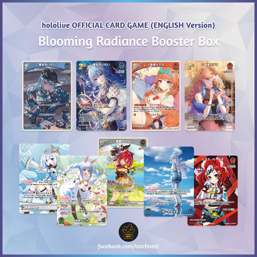 [PRE-ORDER] [EN] hololive Official Card Game: Blooming Radiance Booster Box