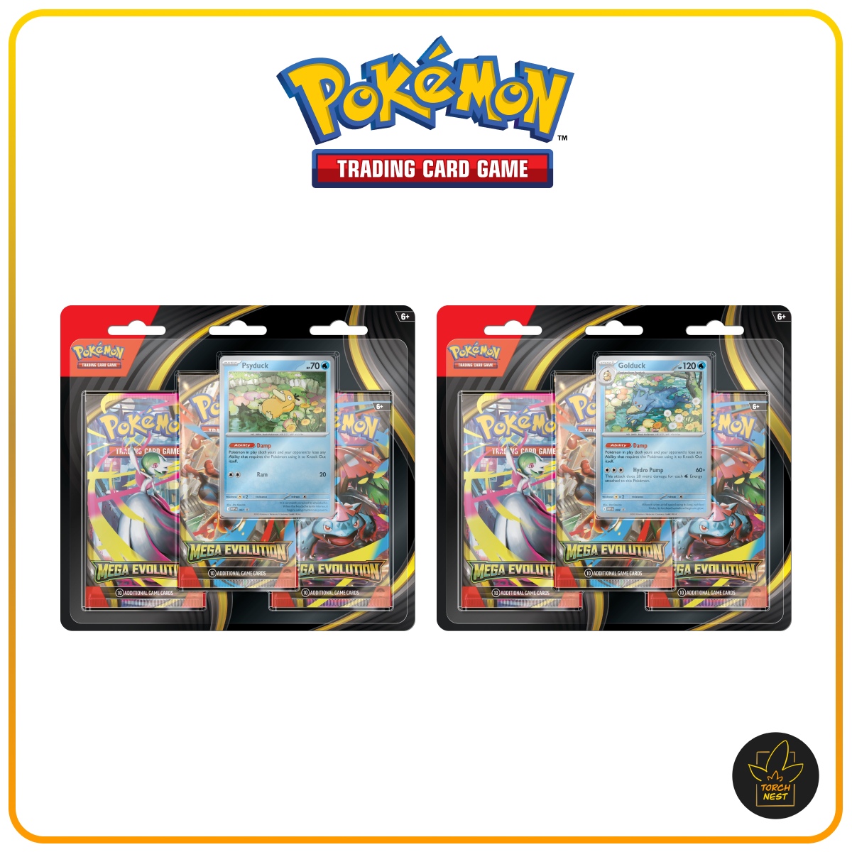 [PRE-ORDER] Pokémon TCG: [ME01] Mega Evolution 3-Pack Blister