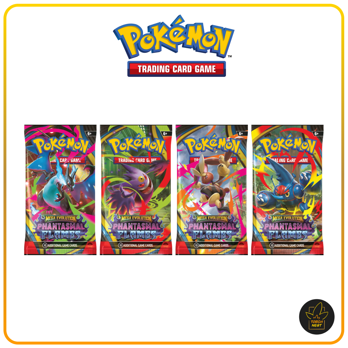 Pokémon TCG: Mega Evolution - Phantasmal Flames Booster Pack