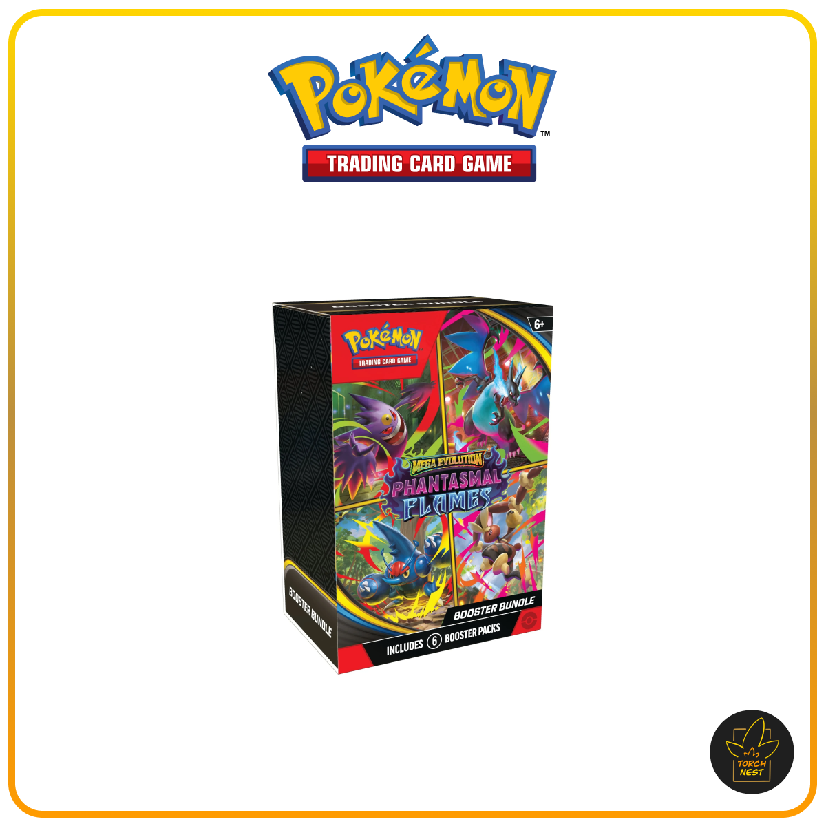 Pokémon TCG: [ME02] Mega Evolution - Phantasmal Flames Booster Bundle