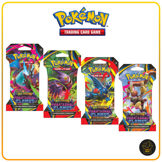 Pokémon TCG: Mega Evolution - Phantasmal Flames Sleeved Booster Pack
