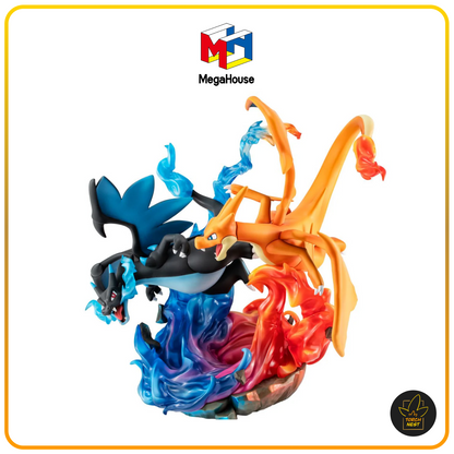 [PRE-ORDER] G.E.M.EX Series: Pokémon - Mega Charizard X & Mega Charizard Y