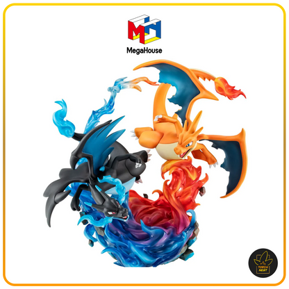 [PRE-ORDER] G.E.M.EX Series: Pokémon - Mega Charizard X & Mega Charizard Y