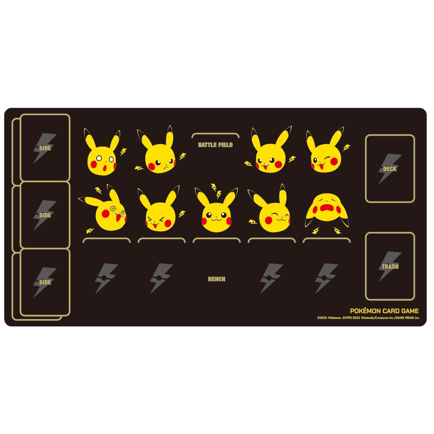 Pokémon TCG Rubber Playmat - Pikachu and Thunder