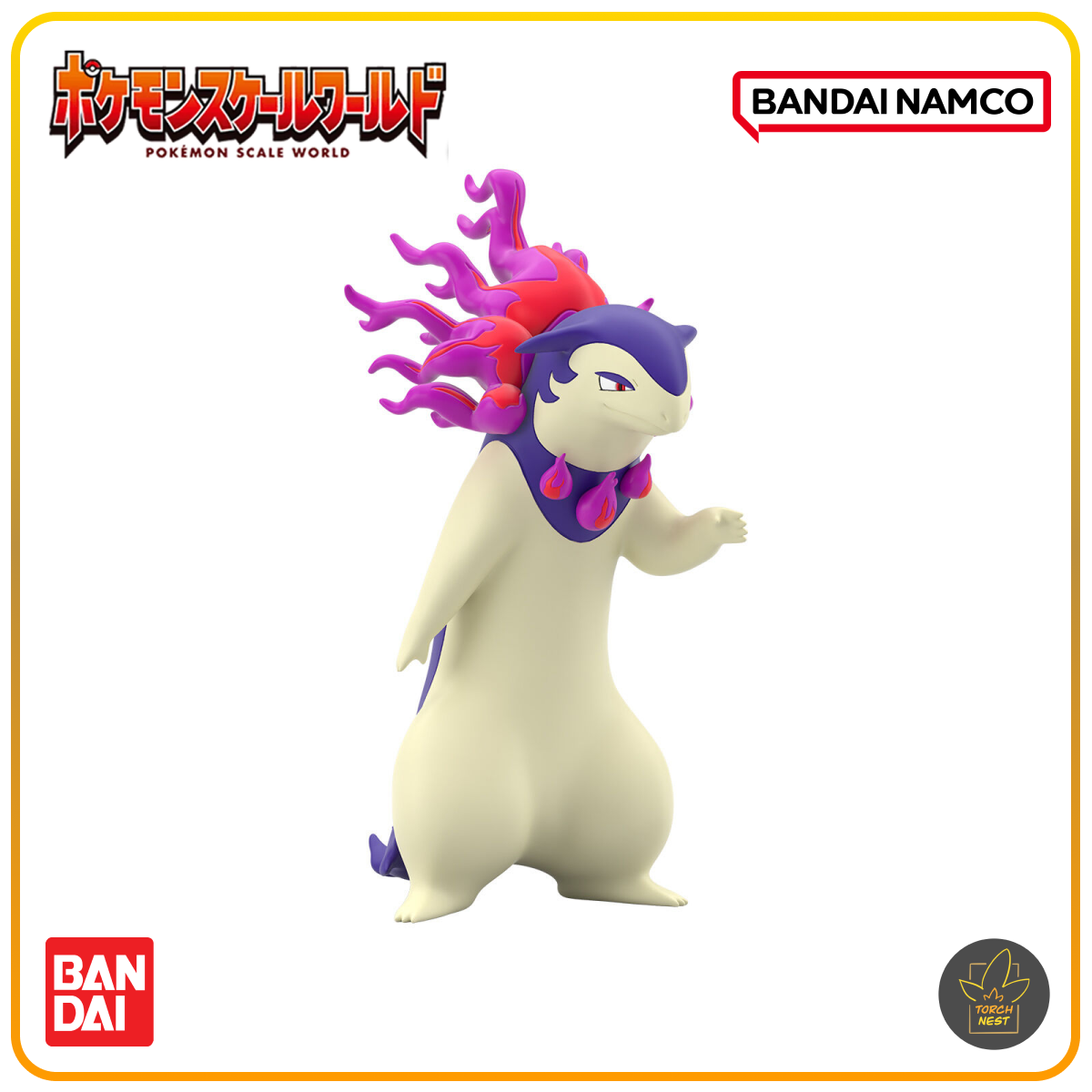 [PRE-ORDER] Pokémon Scale World Hisui Region Rei & Hisuian Typhlosion & Hisuian Samurott & Hisuian Decidueye