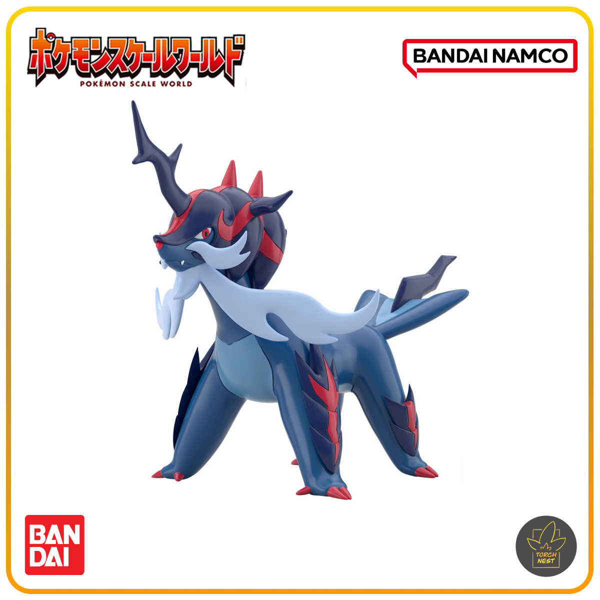 [PRE-ORDER] Pokémon Scale World Hisui Region Rei & Hisuian Typhlosion & Hisuian Samurott & Hisuian Decidueye