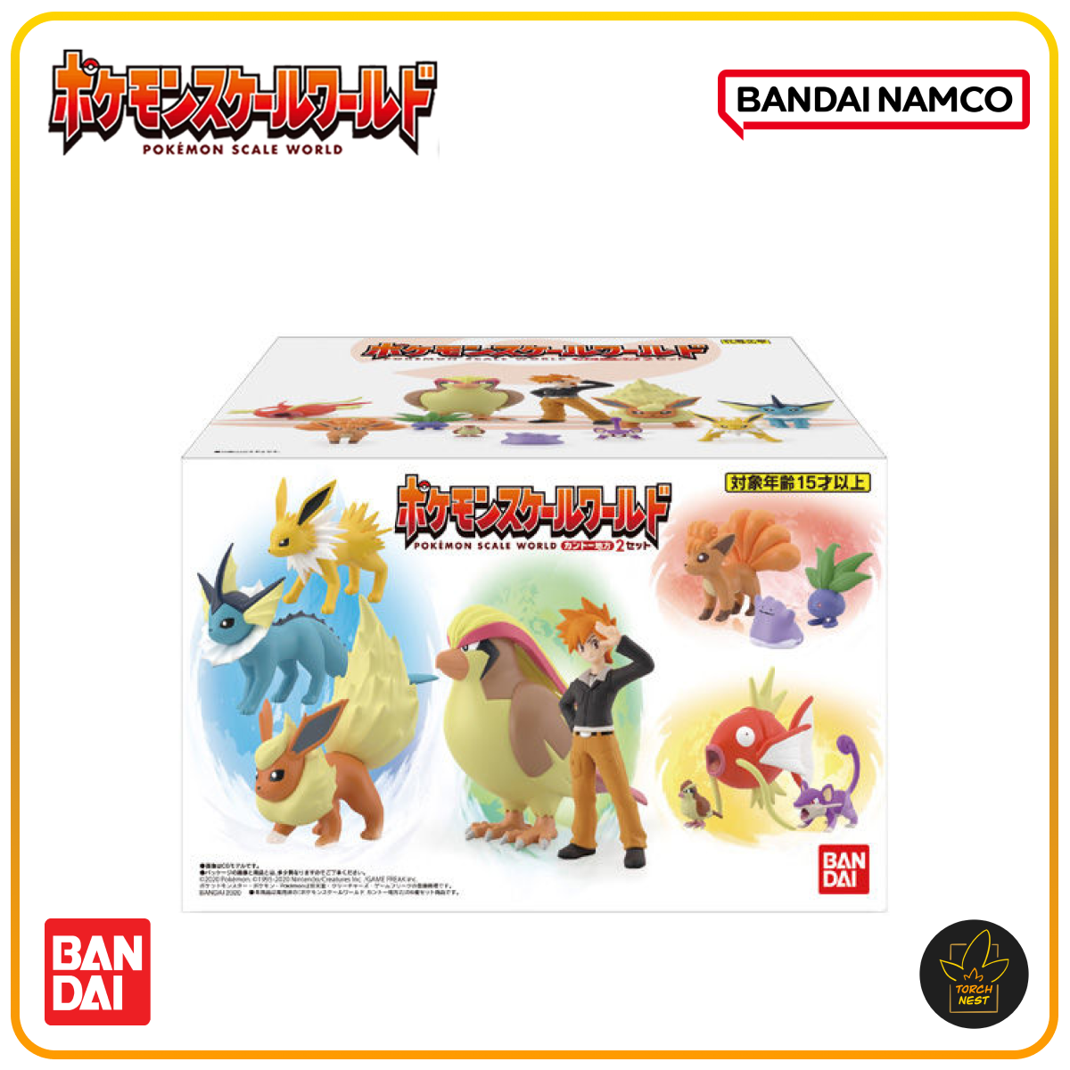 [PRE-ORDER] Pokemon Scale World Kanto Region Set 2