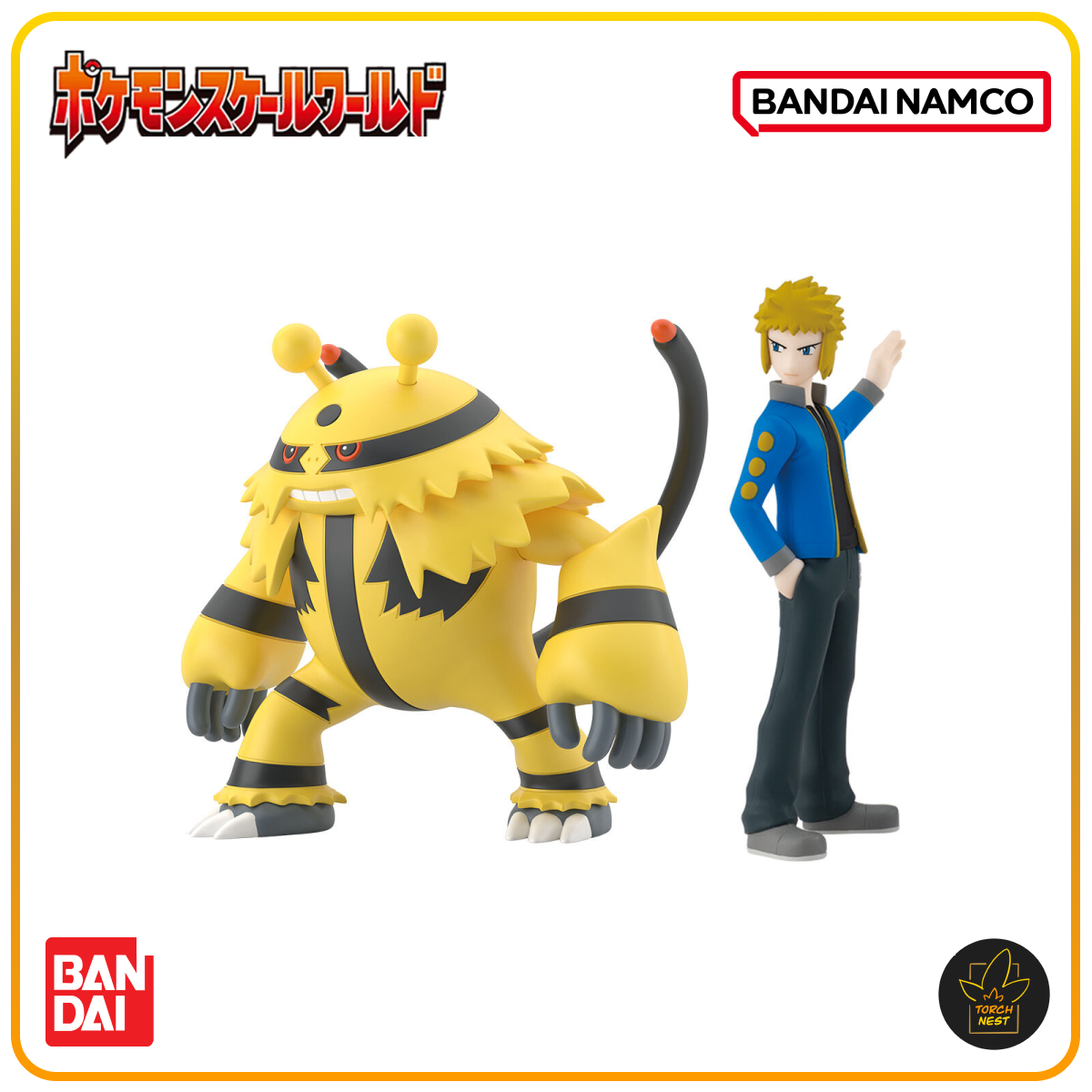 [PRE-ORDER] Pokemon Scale World Sinnoh Region Volkner & Electivire