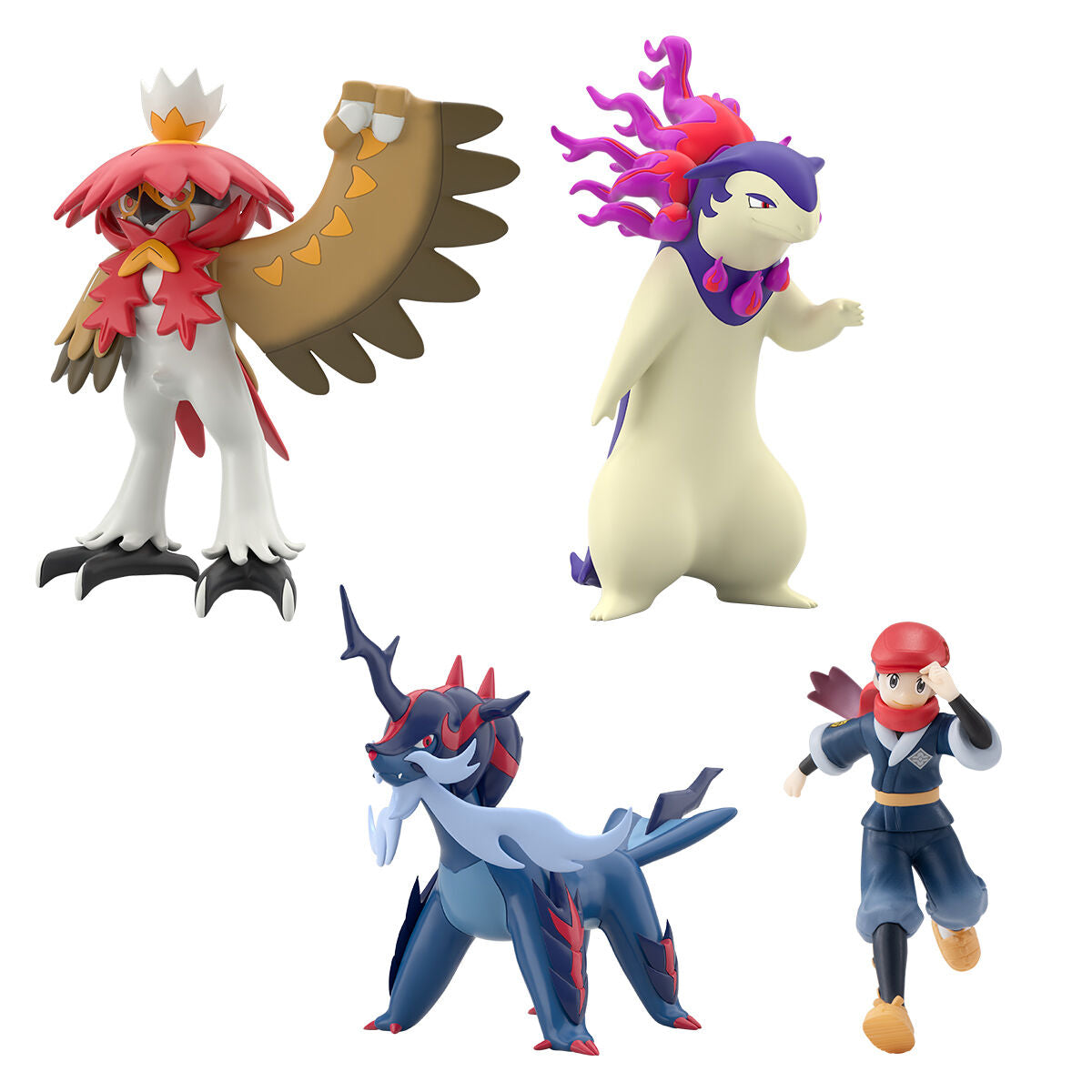 [PRE-ORDER] Pokémon Scale World Hisui Region Rei & Hisuian Typhlosion & Hisuian Samurott & Hisuian Decidueye