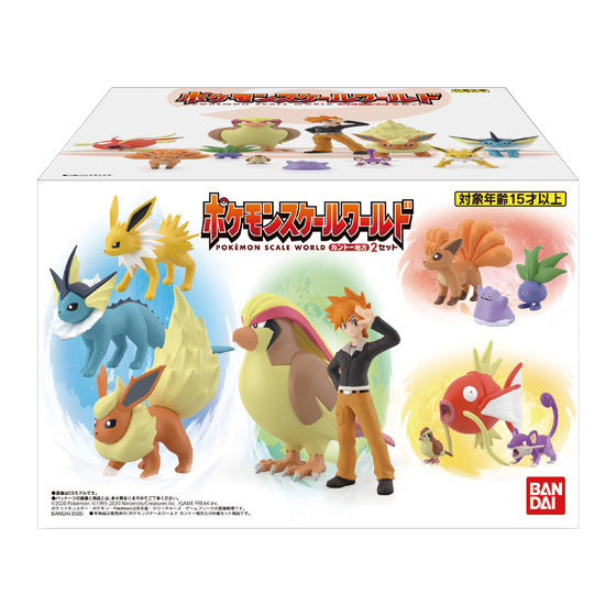 [PRE-ORDER] Pokemon Scale World Kanto Region Set 2