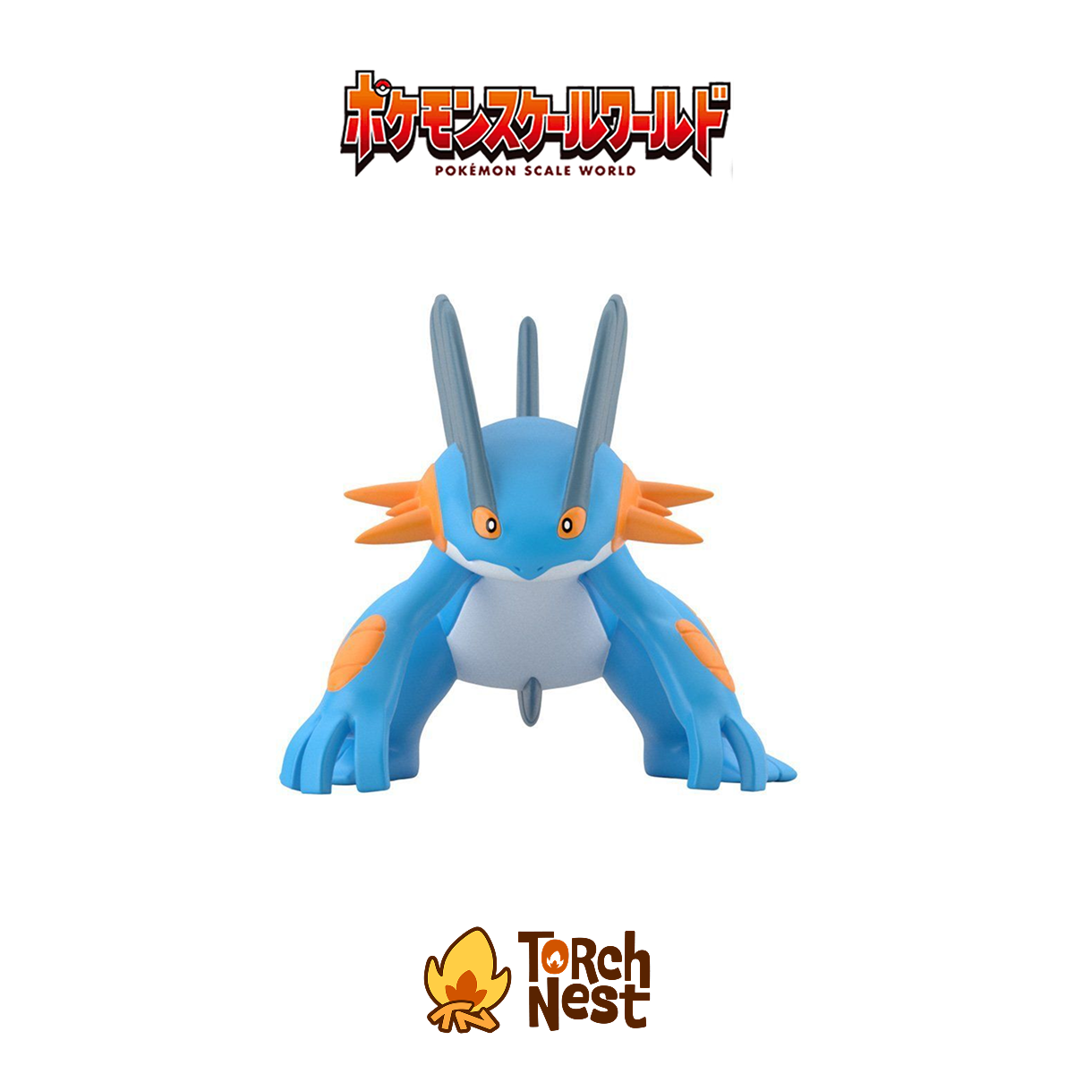 [PRE-ORDER] Pokemon Scale World Hoenn Region Swampert